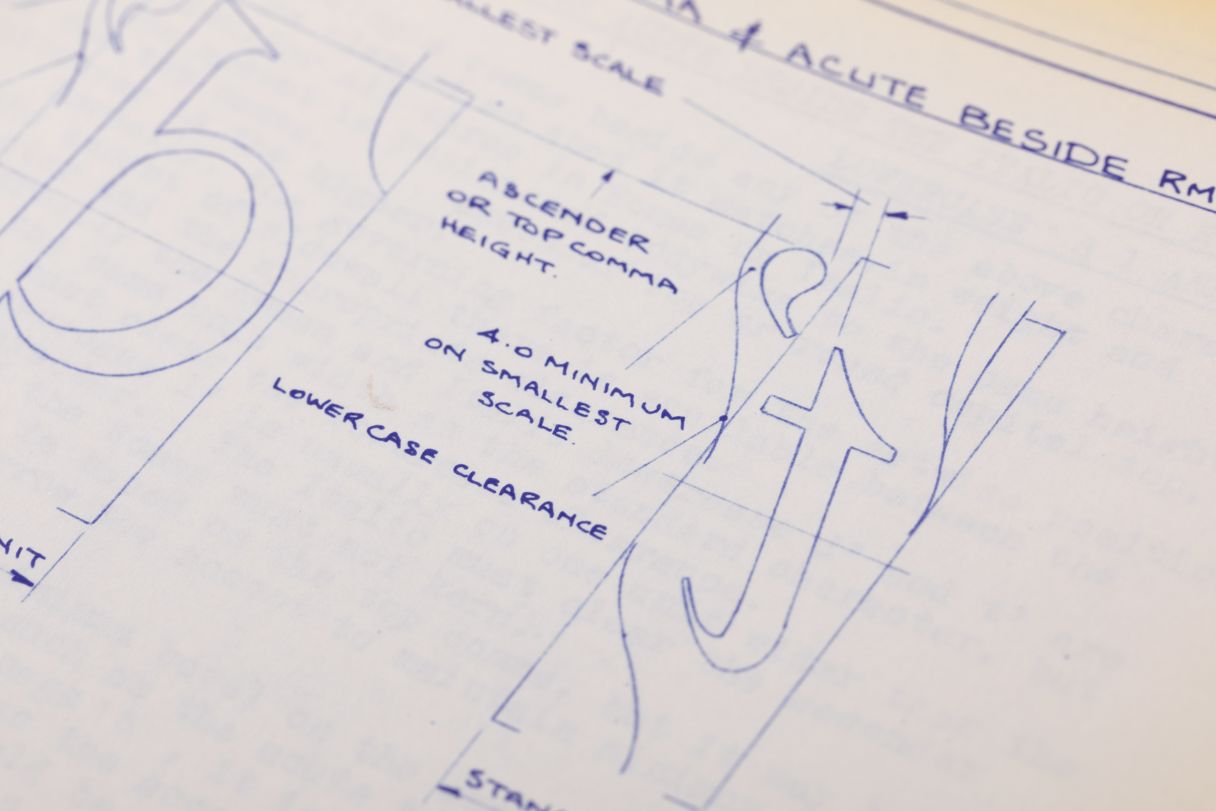 The skills of a good letter drawer