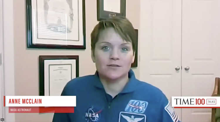 Astronaut Anne McClain