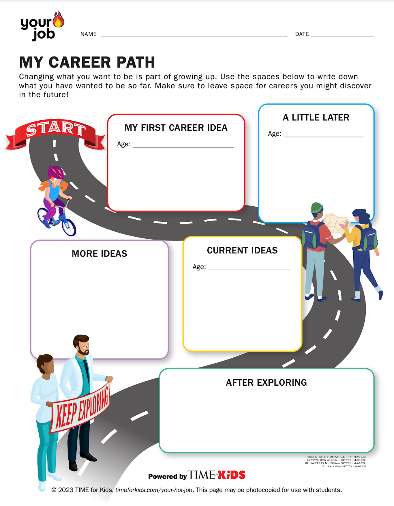 Comparing Careers Worksheet Career Resources for Parents and Teachers | Your 🔥 Job
