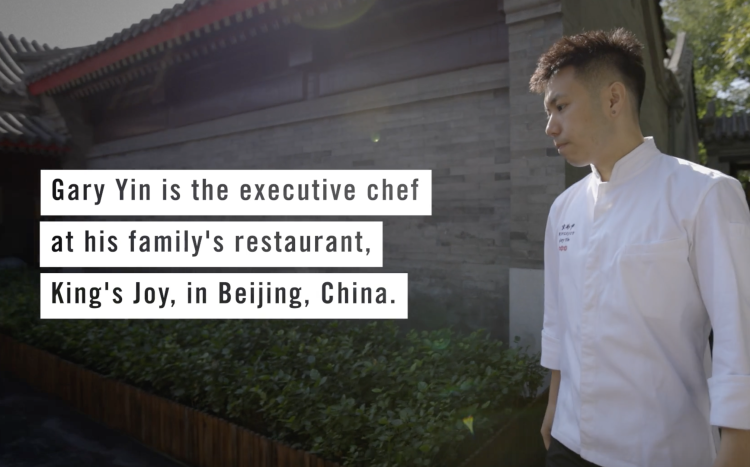 executive chef Gary Yin