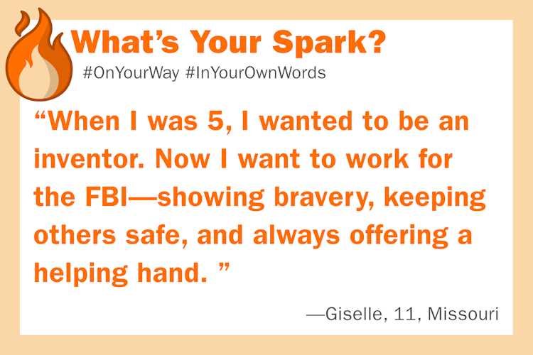 Text: ''I want to work with children. I'm passionate about making a positive impact in their lives through support, guidance, and meaningful interaction.''