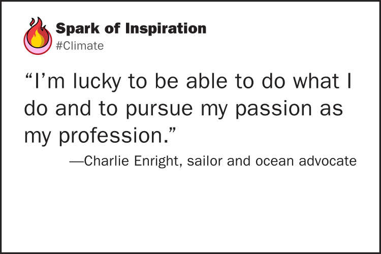 Spark of Inspiration: Charlie Enright
