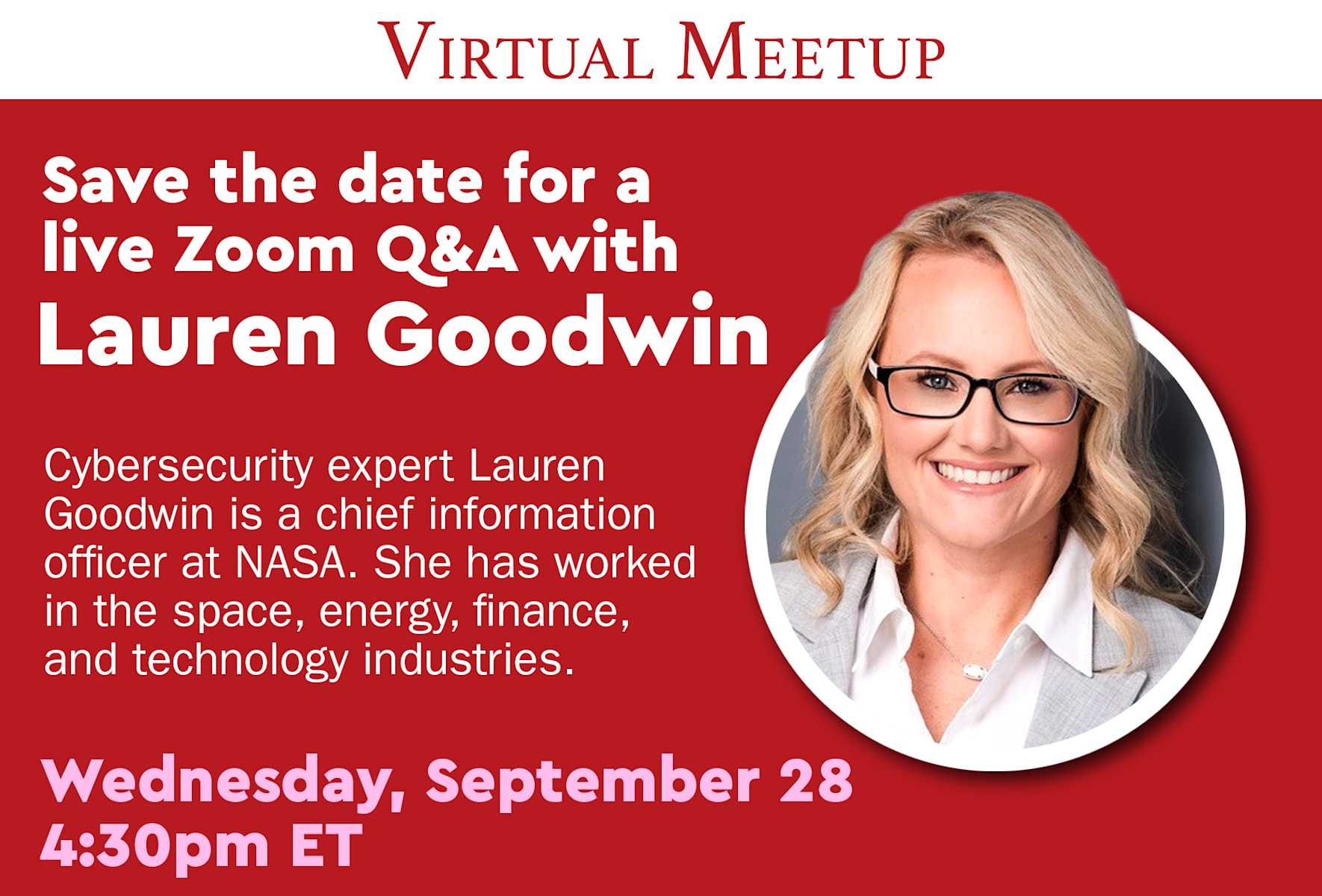 Meetup with Lauren Goodwin