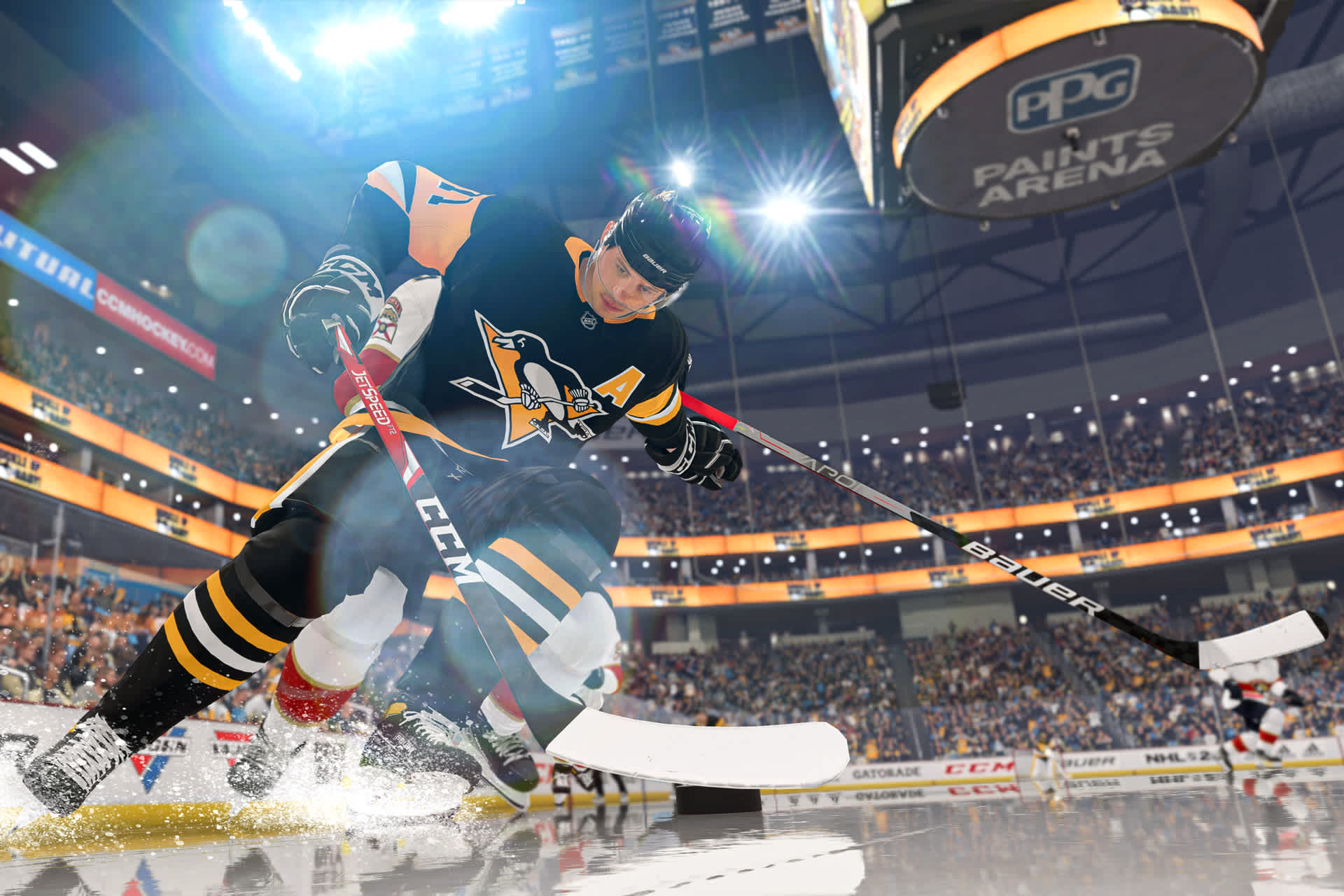 Still image from the video game, NHL 22