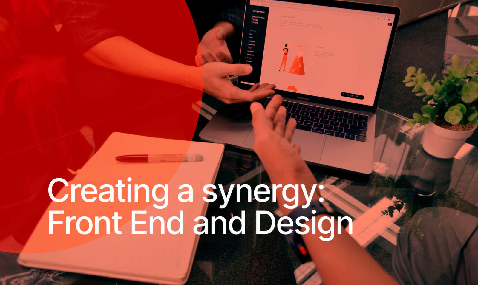 Creating a synergy Front End and Design at Extendi