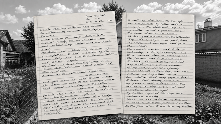 Laura Living Bridges Letters