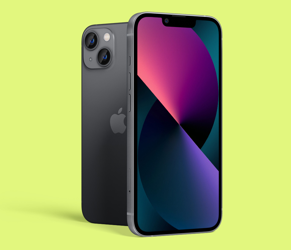 タイムセール中 Apple iPhone 13 ブラック SIMフリー初期化済 2025