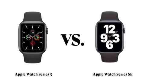 Apple watch comparison 5 vs se new arrivals