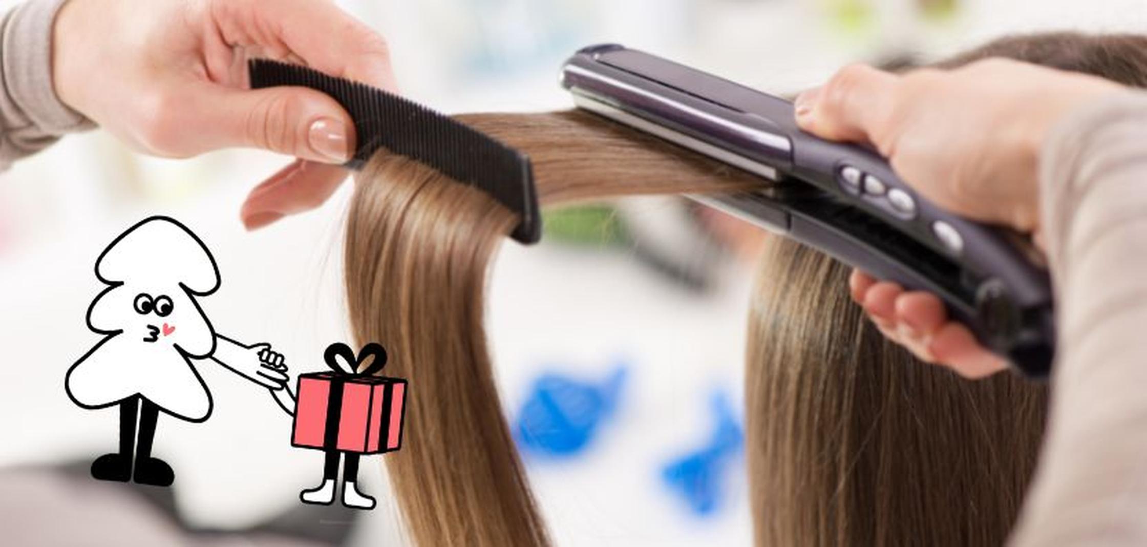 Hair straightener as a Christmas gift for mum