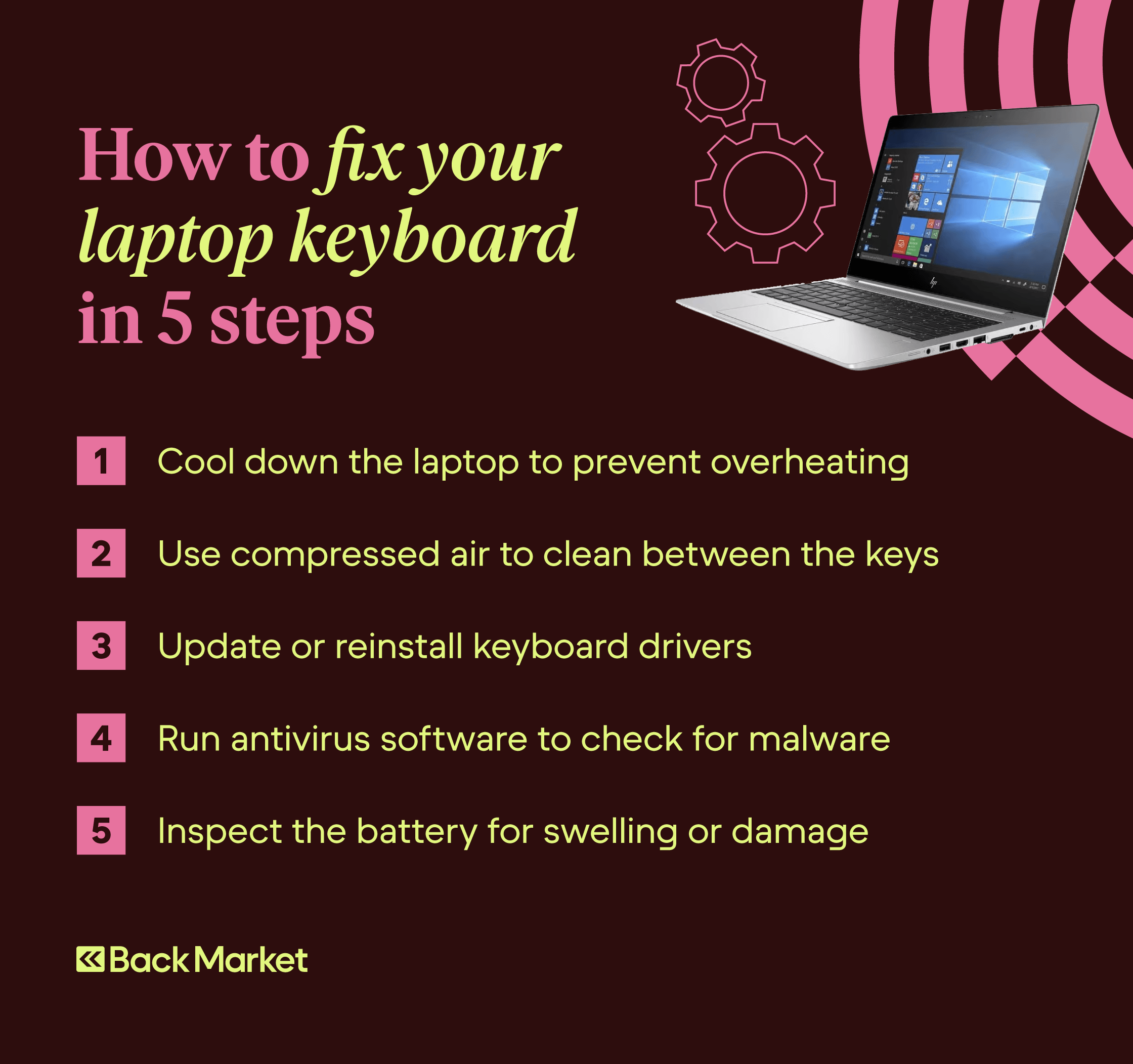 Laptop Keyboard Not Working