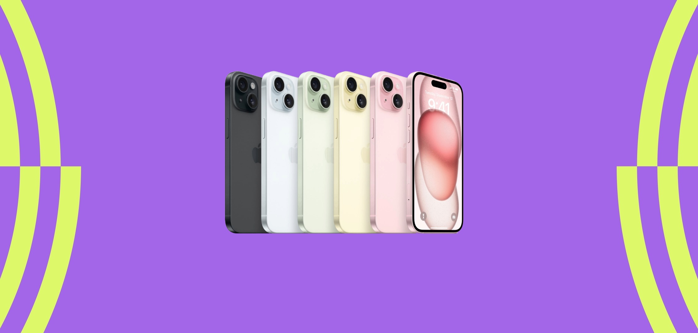 iPhone 15 colours
