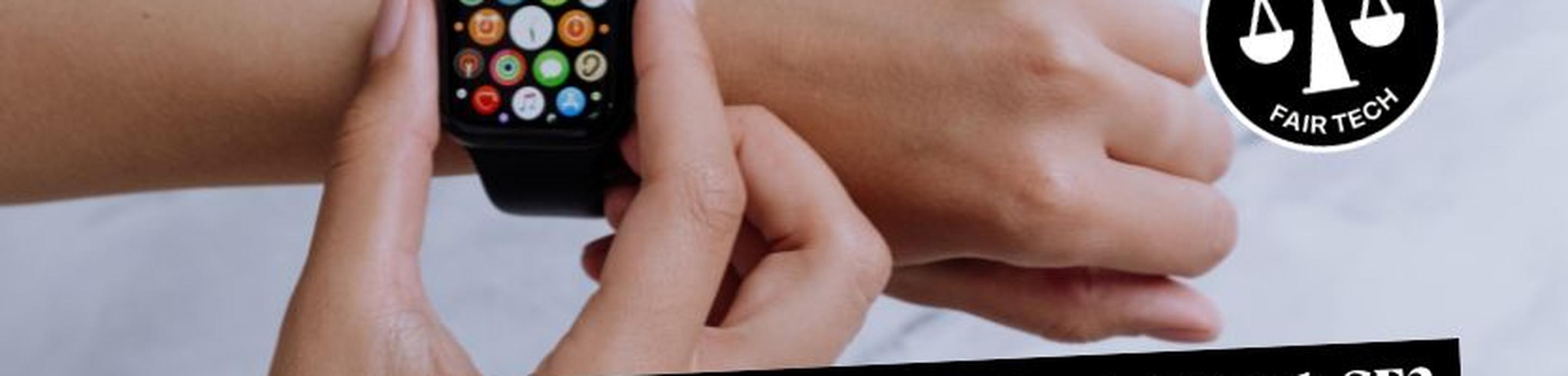 Apple Watch SE on wrist. Looking for a cheap Apple Watch SE this Black Friday?