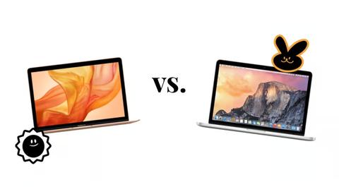 MacBook AirとMacBook Proの違い・各モデルの比較から適切な選び方を