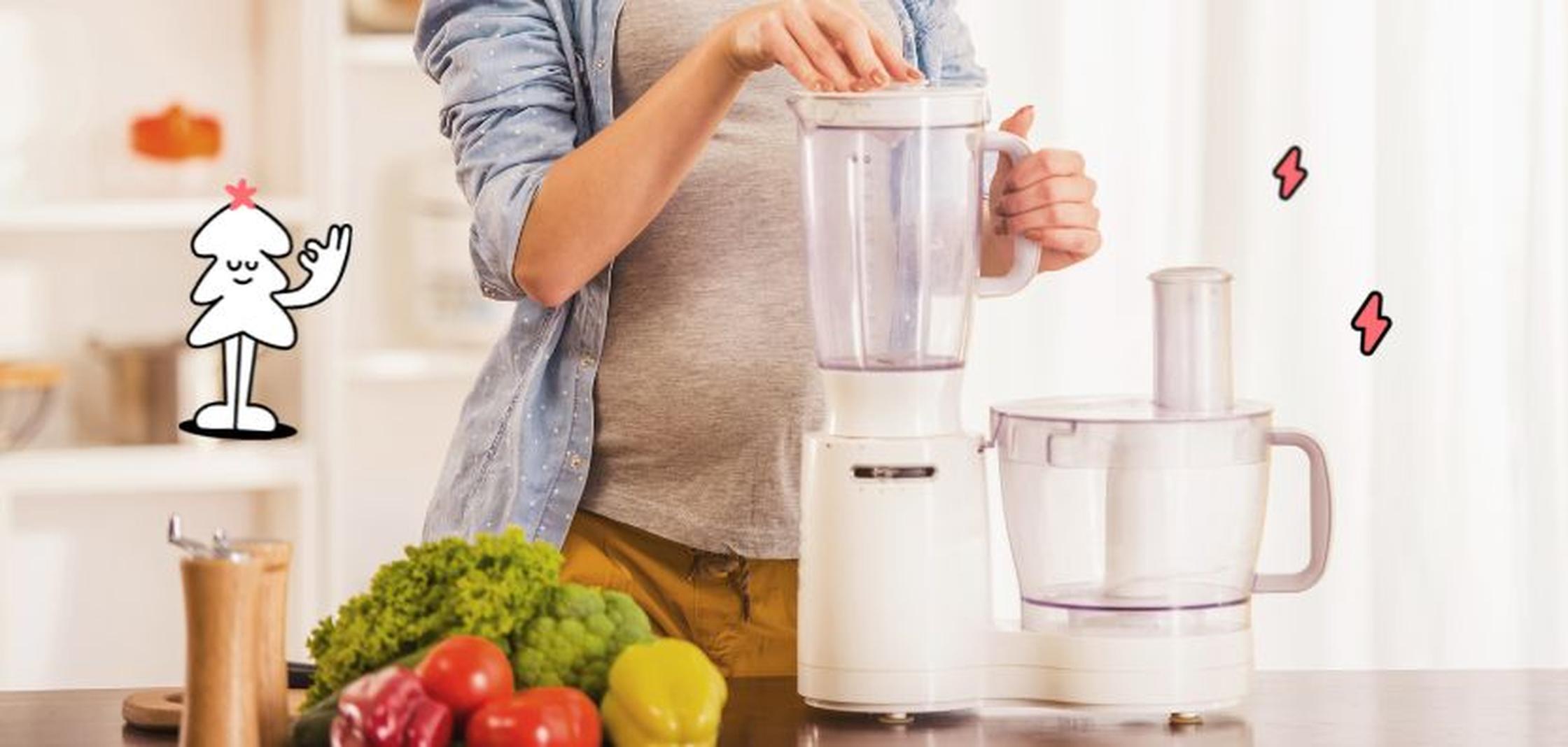 Food processor as a Christmas gift for mum