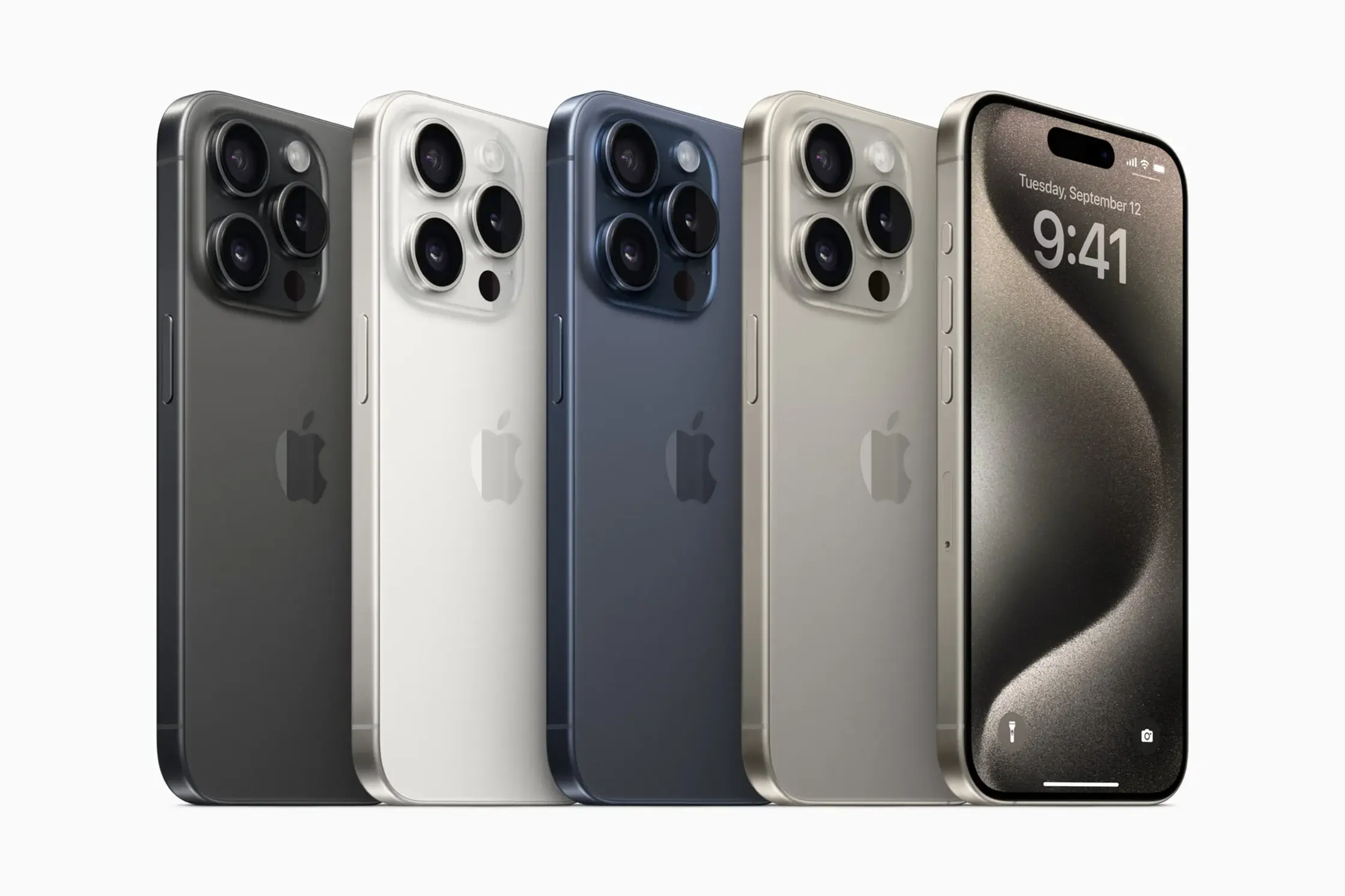 iPhone 15 Pro and Pro Max Color Lineup
