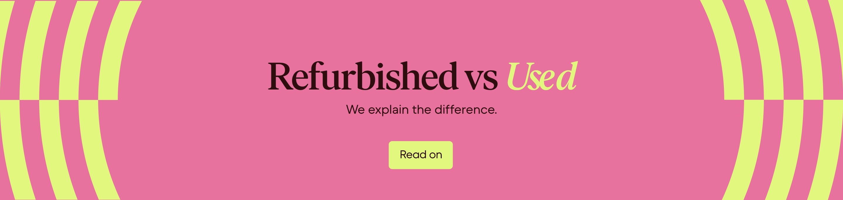 AU - Refurbished vs. used