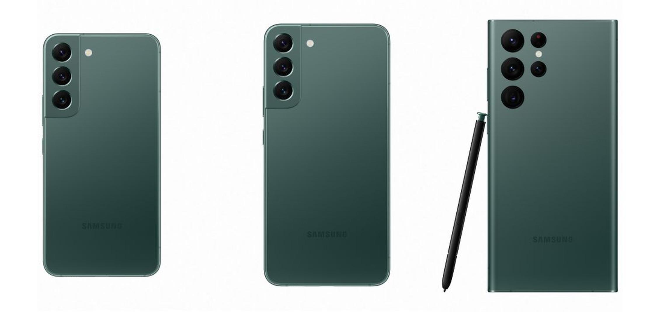 Samsung-S22-series-green
