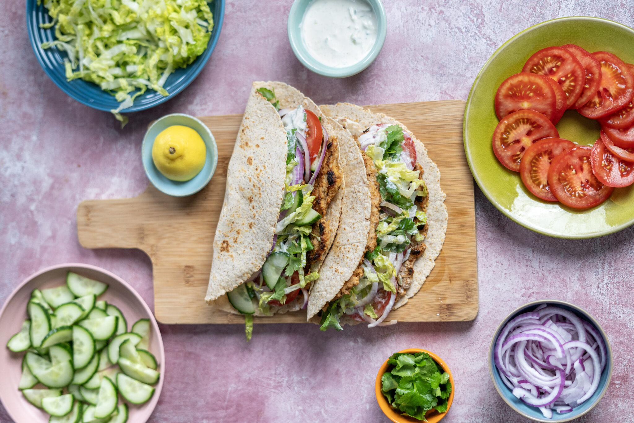 Chicken Shawarma Smashed Tacos Recipe | Deli Kitchen