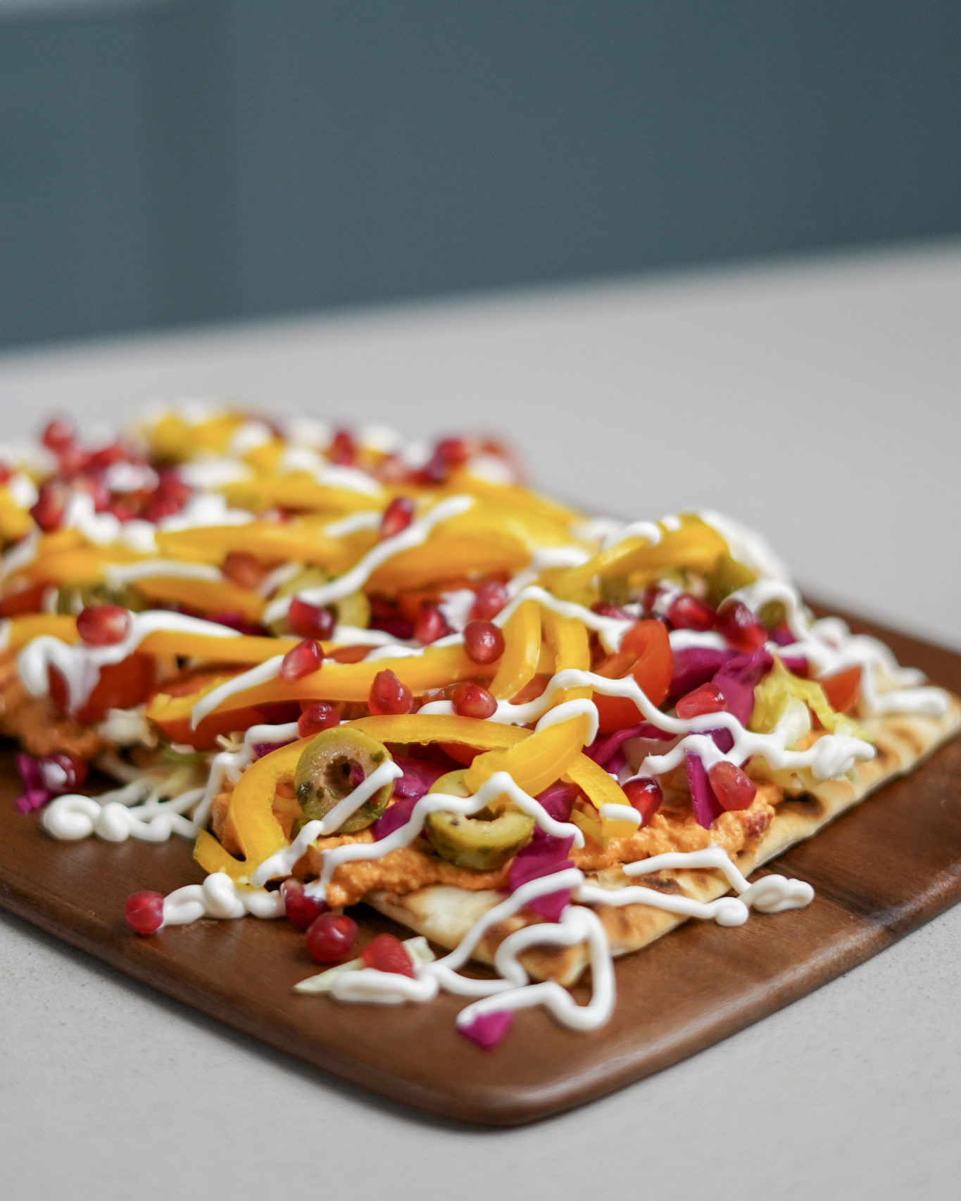 Fully Loaded Lunchtime Flatbread Recipe | Deli Kitchen