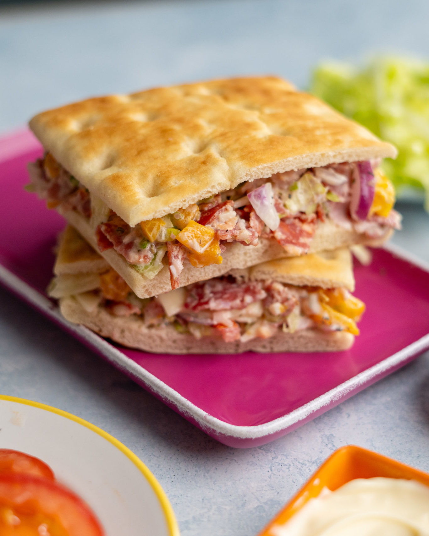 Chopped Italian Sandwich Lunch Recipe | Deli Kitchen
