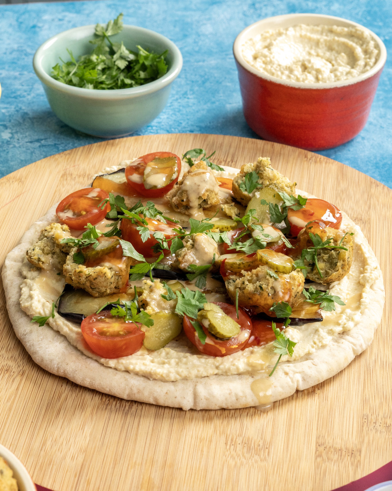 Simple & Easy Vegan Flatbread Recipe | Deli Kitchen
