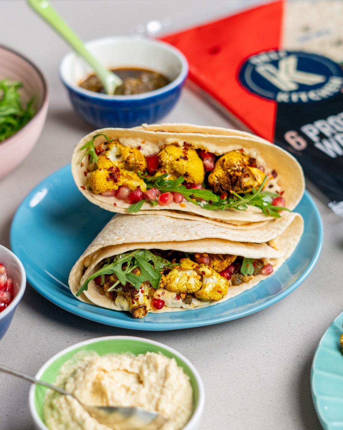 Healthy Roasted Cauliflower Wrap Recipe | Deli Kitchen