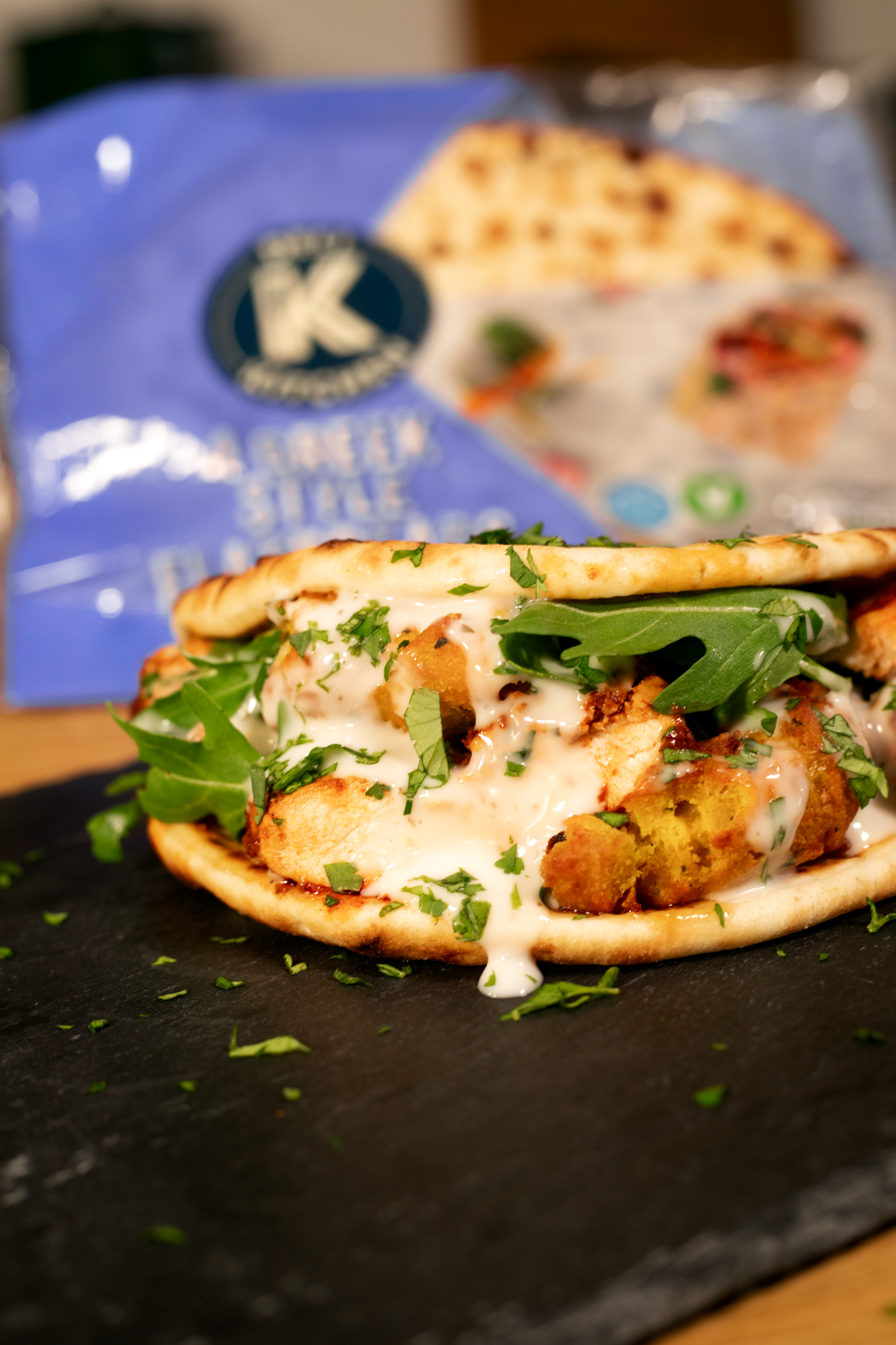 Tandoori Chicken Flatbread Dinner Recipe | Deli Kitchen