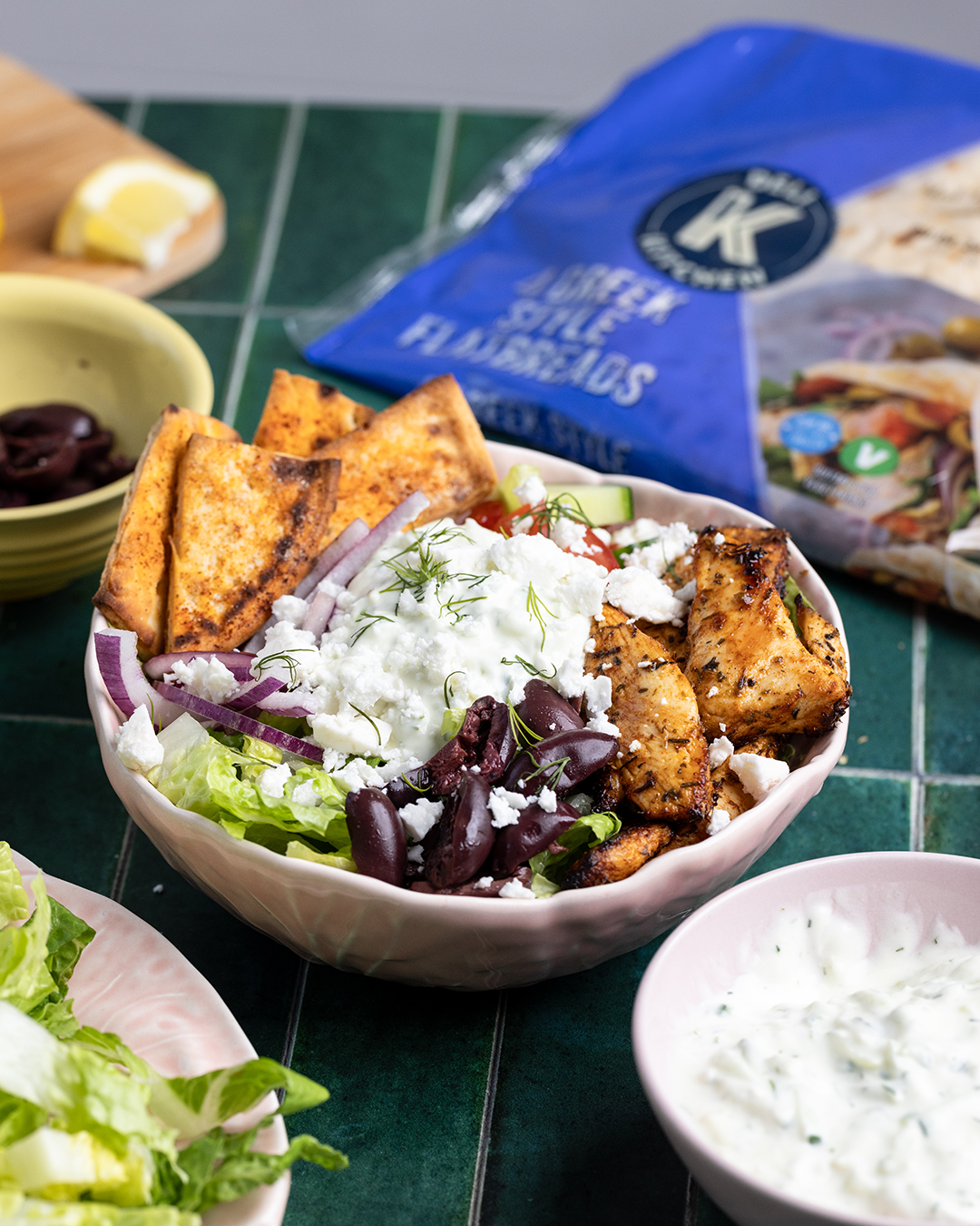 Healthy Mediterranean Chicken Bowl Recipe | Deli Kitchen