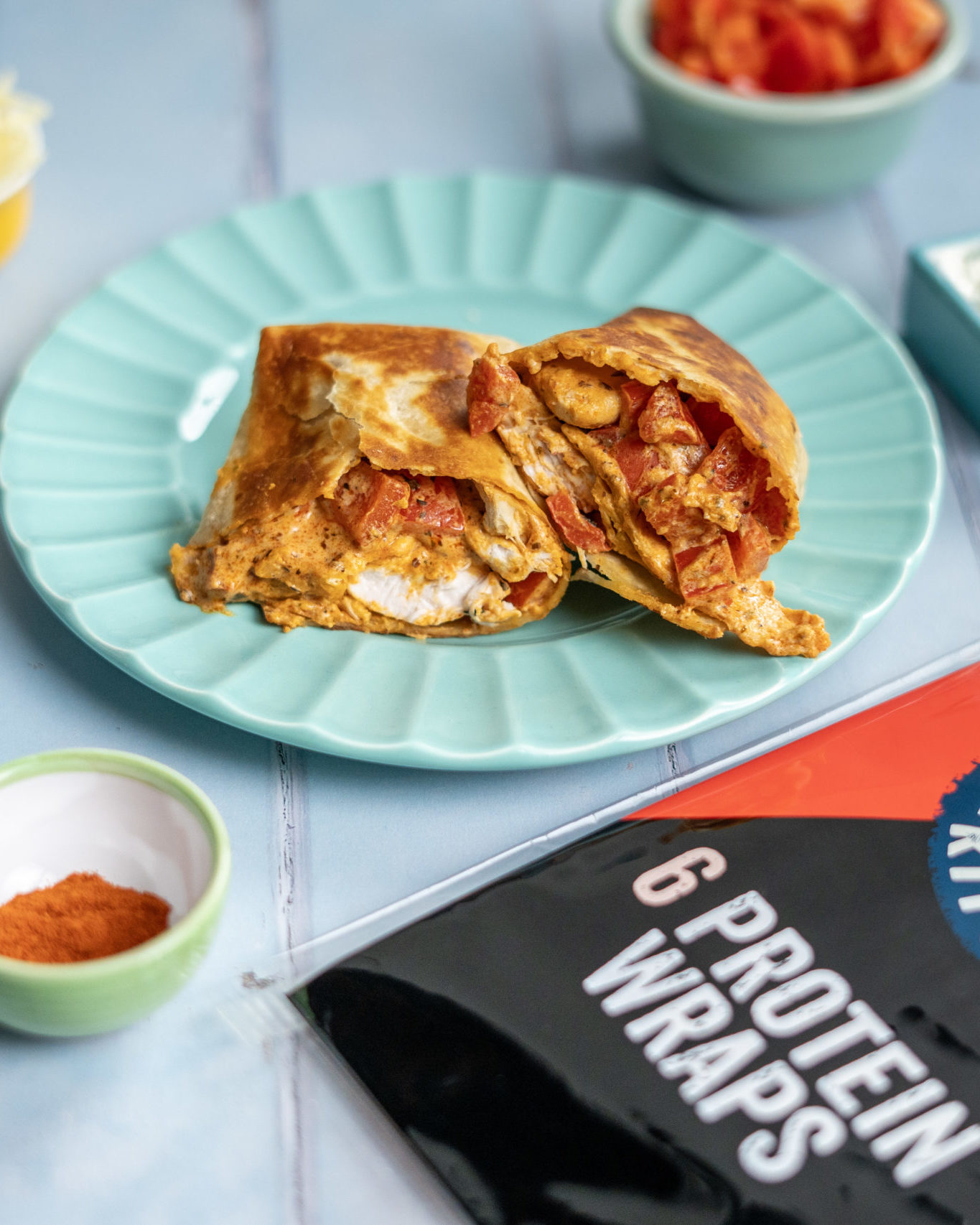 Spicy Buffalo Chicken Wrap Lunch Recipe | Deli Kitchen