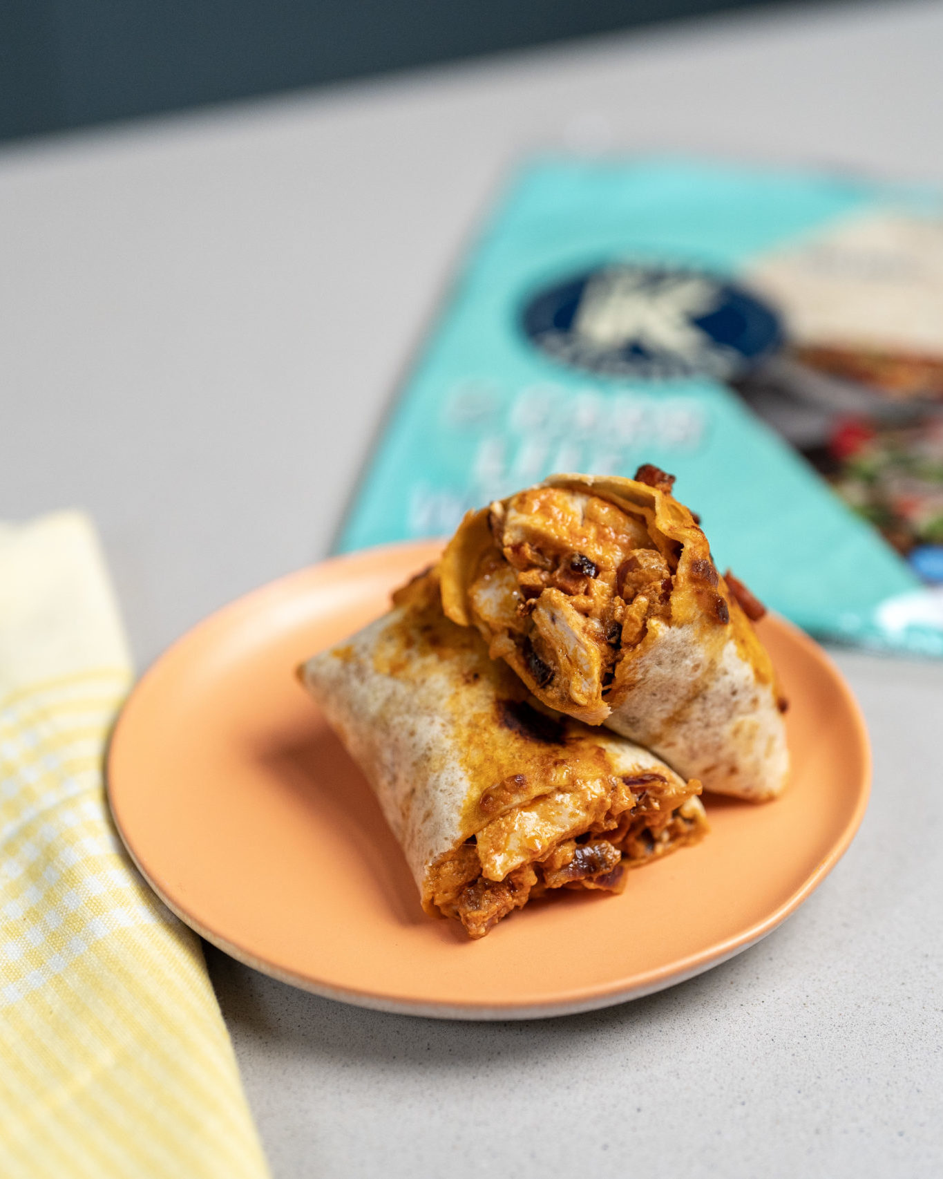 Chicken & Chorizo Wrap Lunch Recipe | Deli Kitchen