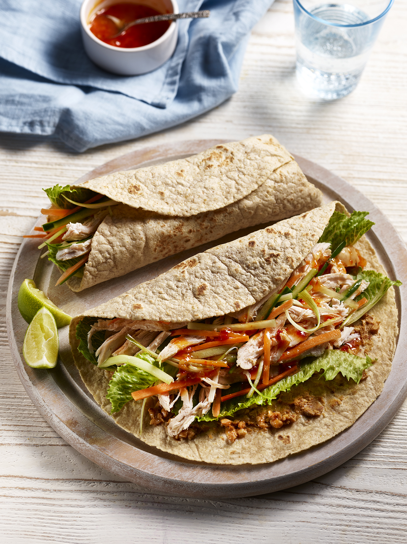Spicy Bang Bang Chicken Wrap Recipe | Deli Kitchen