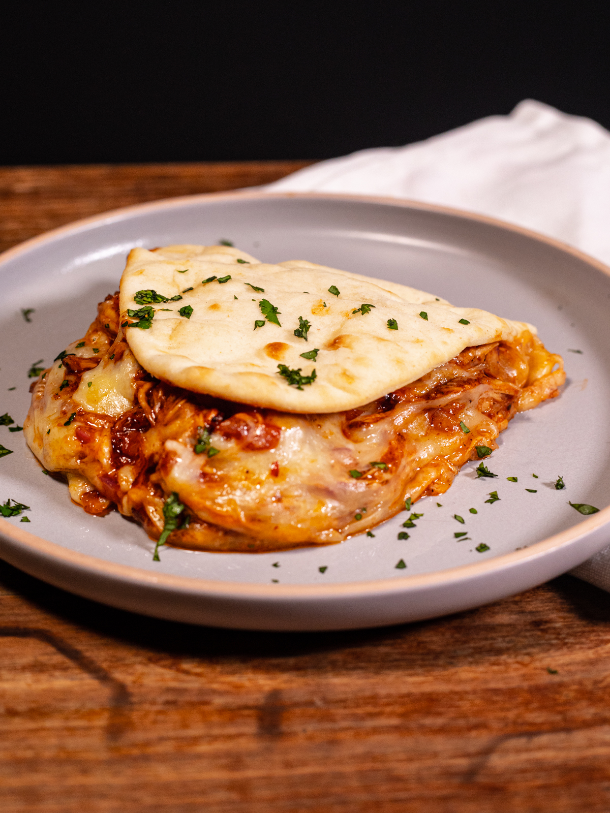 BBQ Chicken & Cheese Flatbread Lunch Recipe | Deli Kitchen