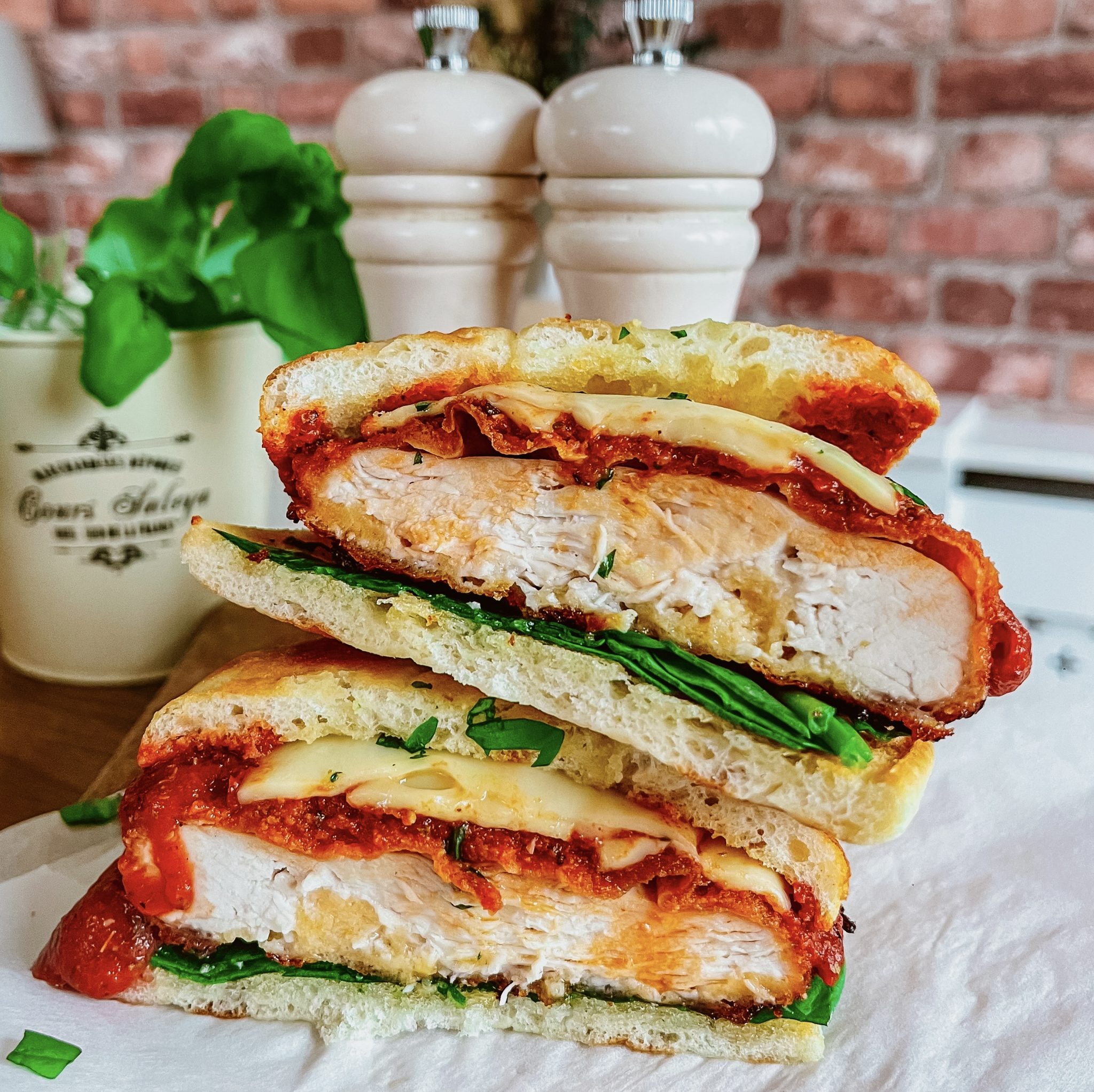 Easy Chicken Parm Focaccia Lunch Recipe | Deli Kitchen