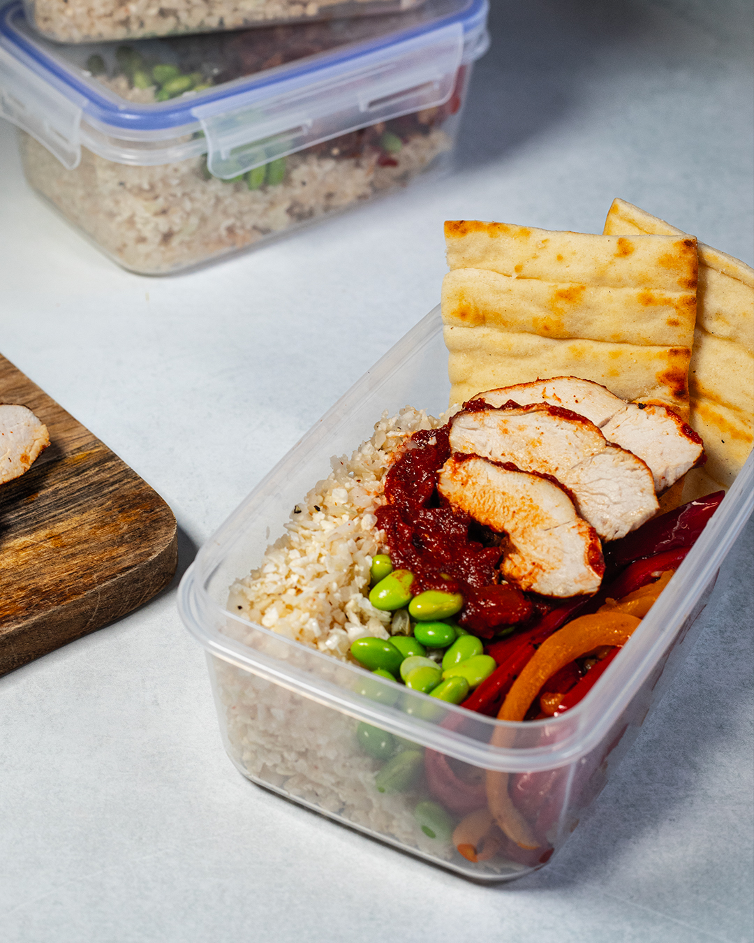 Persian Flatbread Chicken Meal Prep Recipe | Deli Kitchen