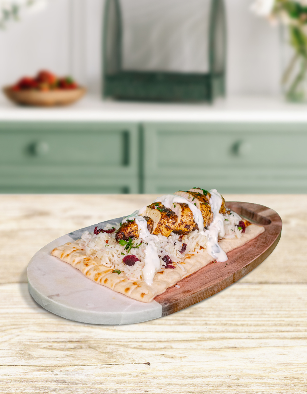 Persian Chicken with Rice & Honey Yogurt Recipe | Deli Kitchen