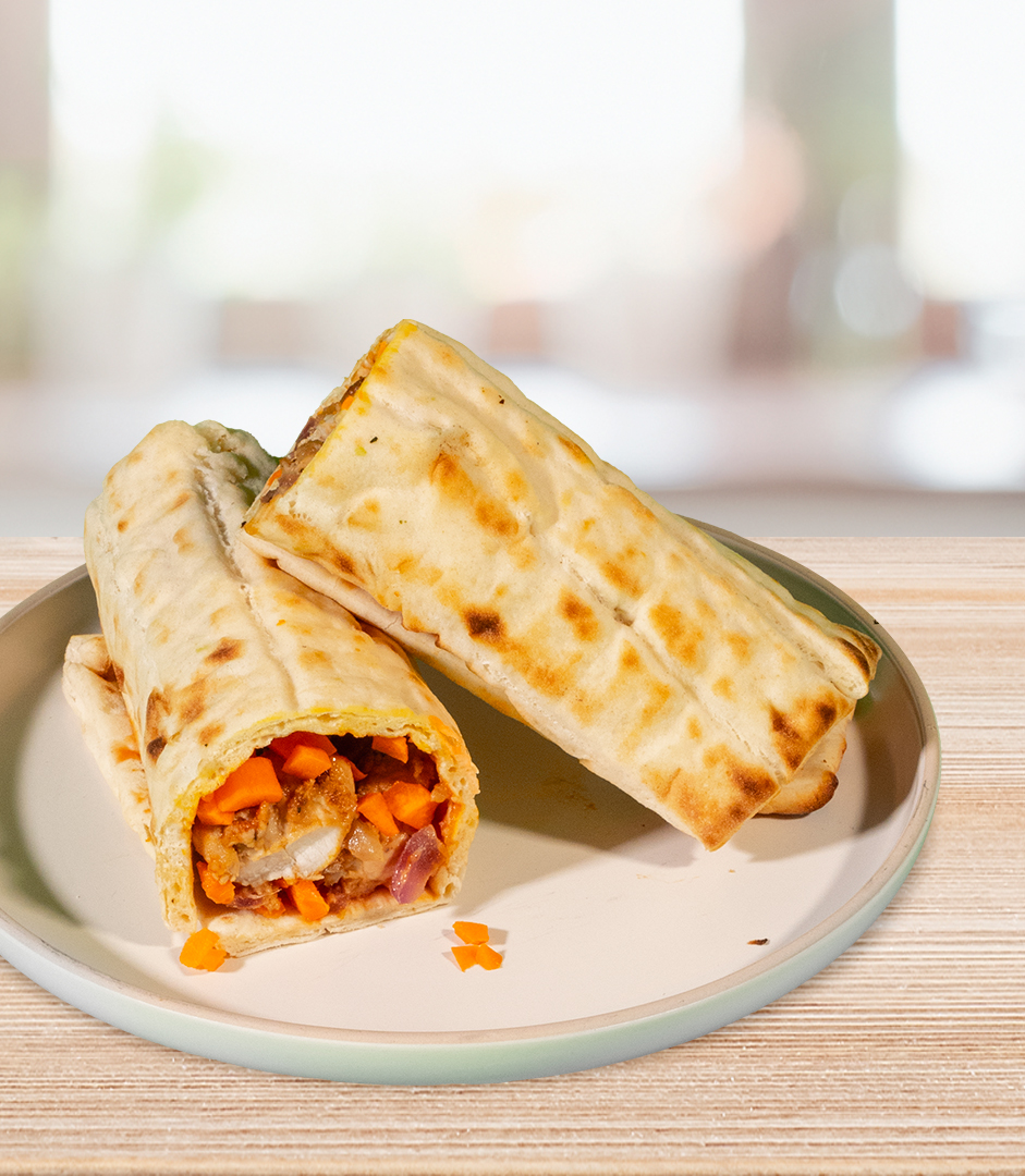 Persian Peanut Chicken Wrap Lunch Recipe | Deli Kitchen
