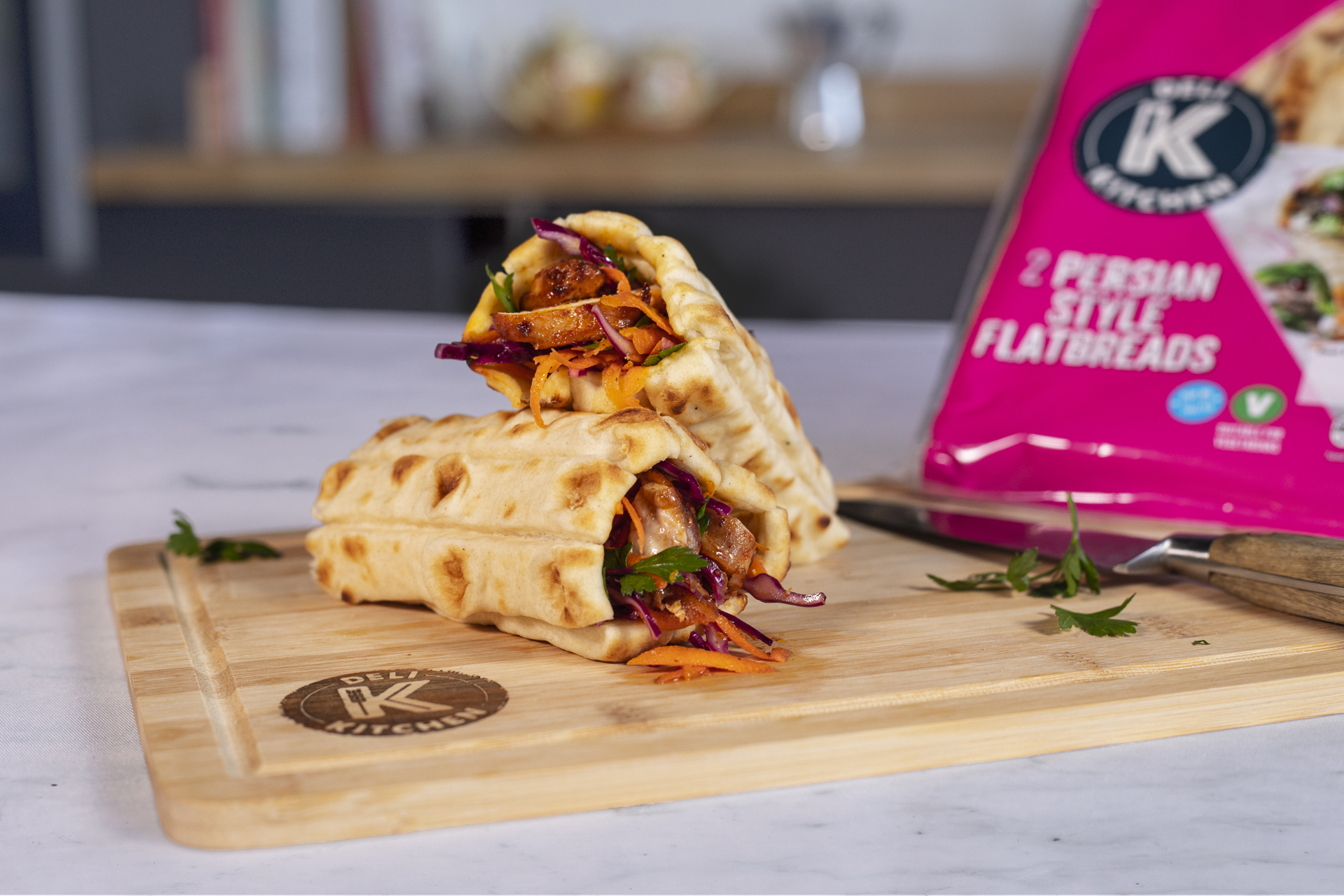 Sticky Aromatic Chicken & Orange Slaw | Deli Kitchen