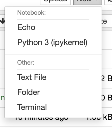 New Kernel Jupyter