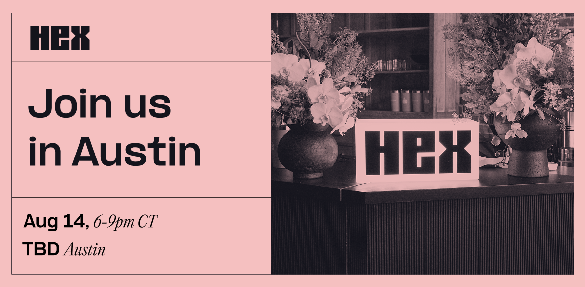Join us for dinner in Austin
