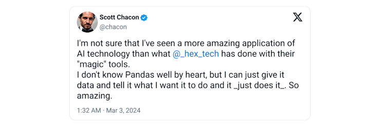 Scott Chacon, Github cofounder