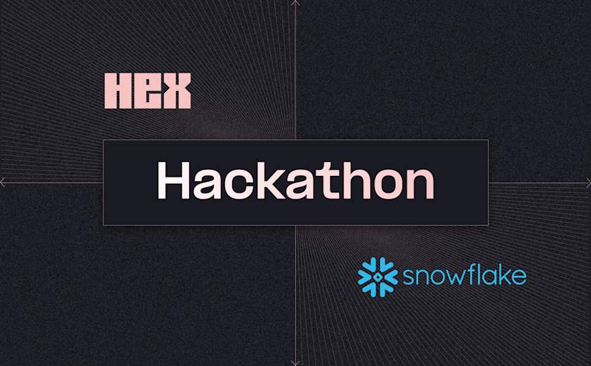 Hex + Snowflake Hackathon Recap Blog hero