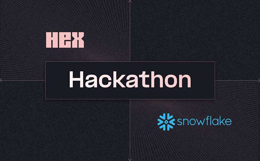 Hex + Snowflake Hackathon Recap Blog hero