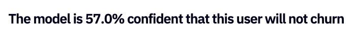 model confidence score