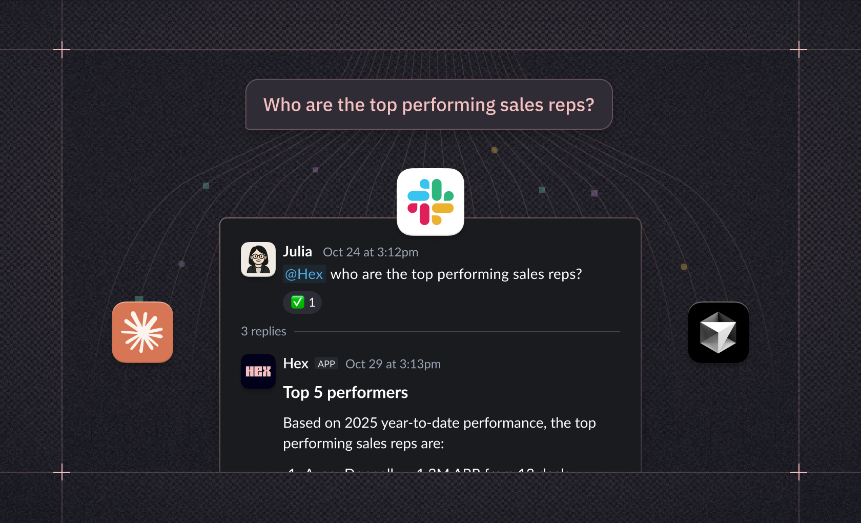 Hex Agent, everywhere: Introducing Slack integration and MCP support