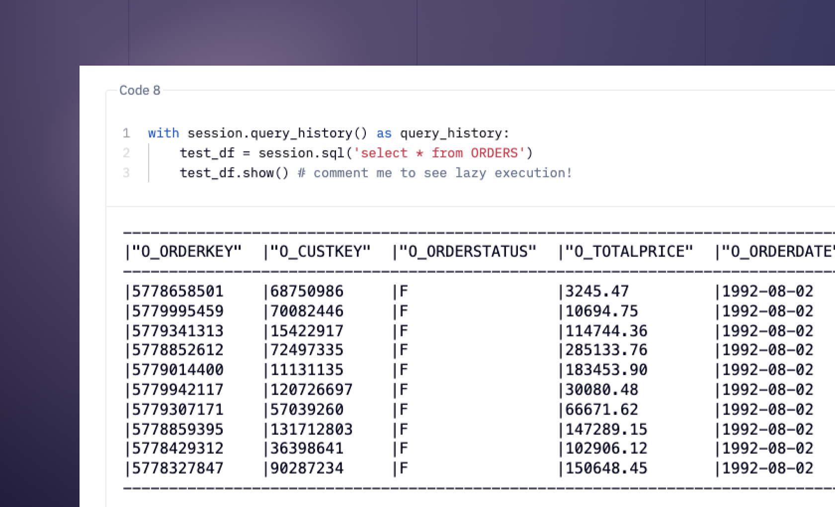 snowpark stored proc image