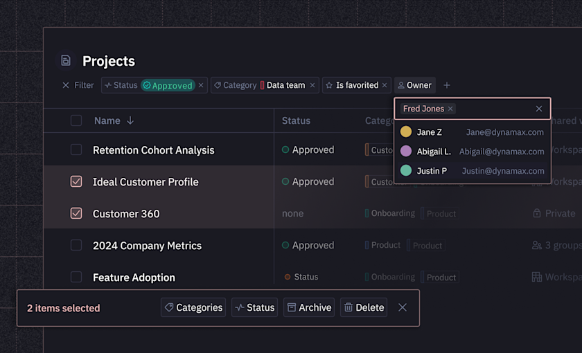 New tools for a more organized workspace