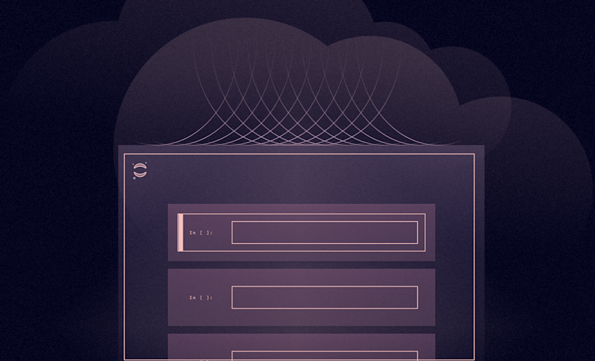 image of jupyter notebook and cloud