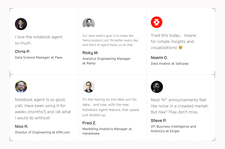 Notebook Agent customer love