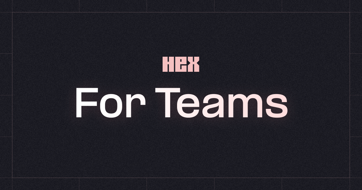 Collaboration & Sharing | Hex