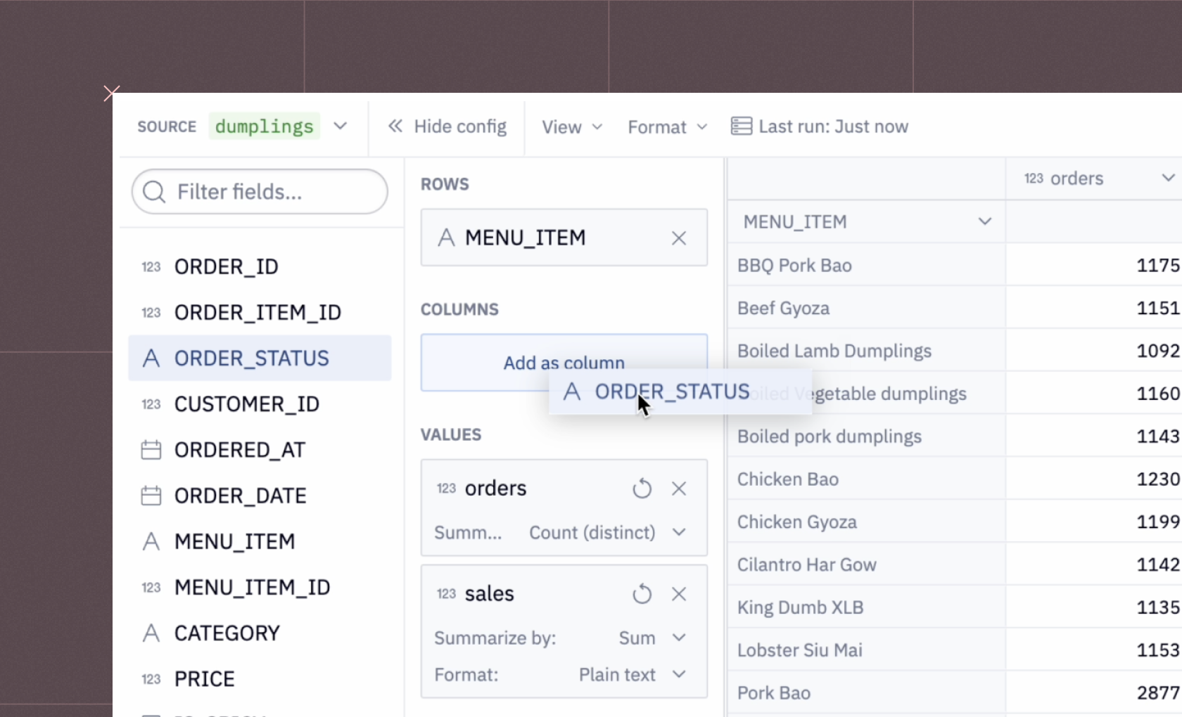 No-code grid image